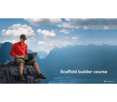 Scaffold builder course