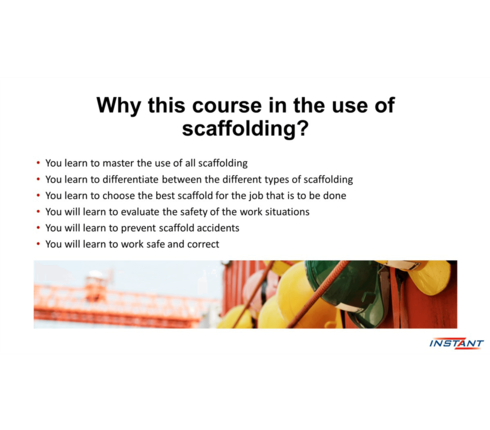 Scaffold user course 4