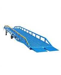 Instant loading ramp 8 tons