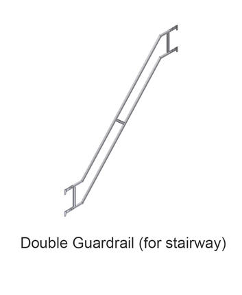 Double Guardrail (for stairway)