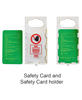 small_Safety Card and Safety Card holder
